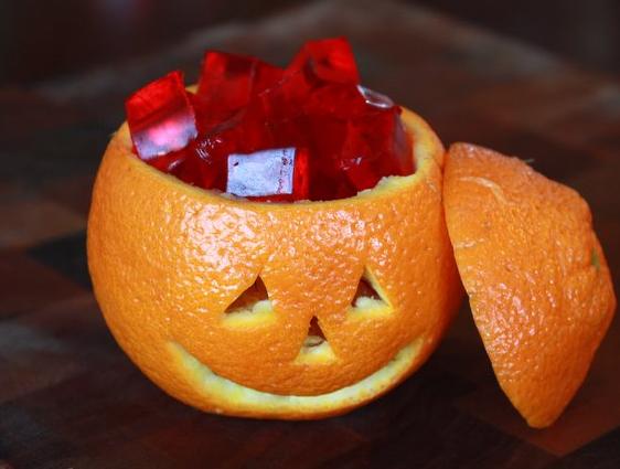 Gelatina Natural de Laranja | Para decorar o seu Halloween